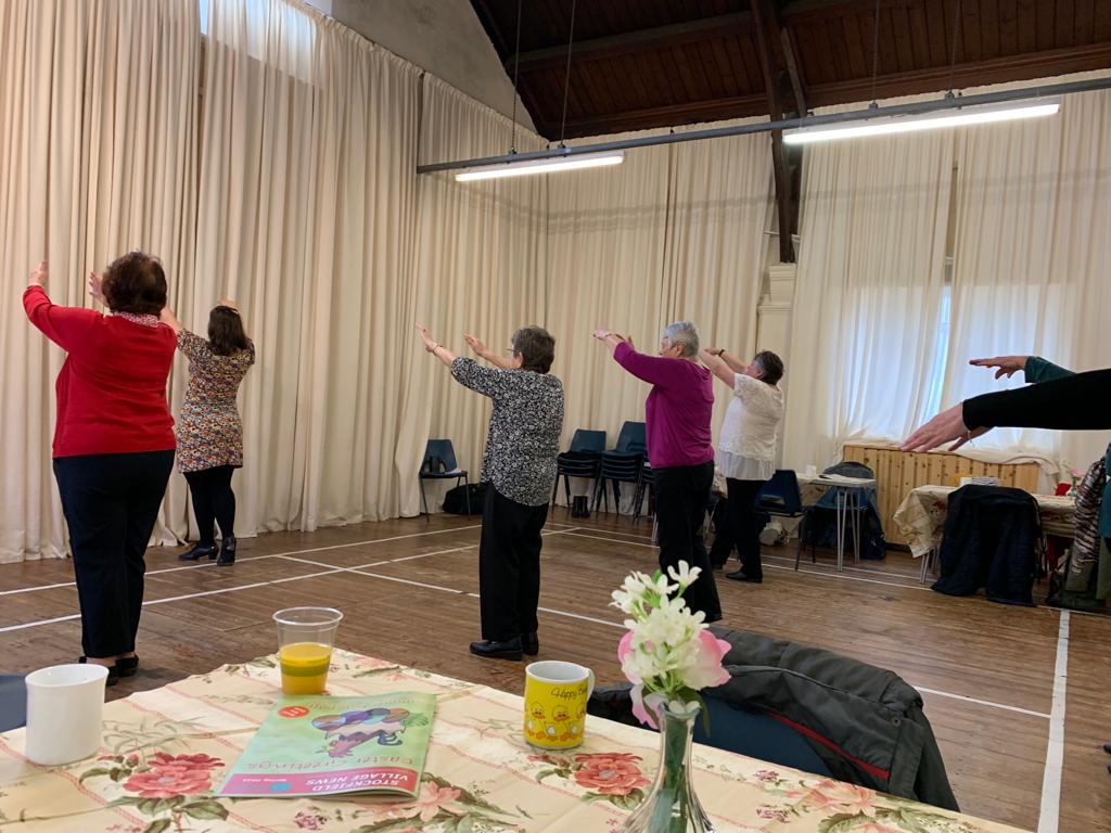 Fun afternoon at Building community together tea dance 